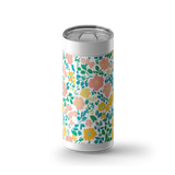 Sunlit Garden wrap on a white ceramic Wrapware tumbler