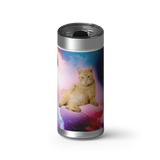 Supernova Burst Custom Tumbler wrap on a brushed stainless Wrapware tumbler