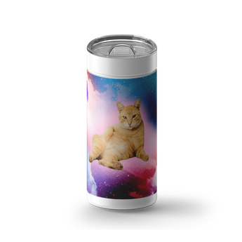 Supernova Burst Custom Tumbler wrap on a white ceramic Wrapware tumbler