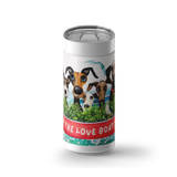 The LOVE Boat wrap on a white ceramic Wrapware tumbler