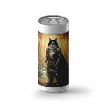 The Fellowship Custom Tumbler wrap on a white ceramic Wrapware tumbler