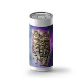 Violet Void Zodicat Custom Tumbler wrap on a white ceramic Wrapware tumbler