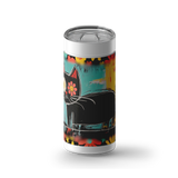 WallFlower wrap on a white ceramic Wrapware tumbler