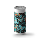 Whimsical Butterflies wrap on a white ceramic Wrapware tumbler