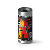 YIKES! wrap on a brushed stainless Wrapware tumbler