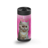 Hip Hop Pets Custom Tumbler wrap on a black ceramic Wrapware tumbler