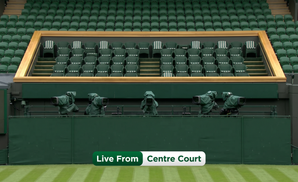 The Royal Box wrap — empty seats, Live From Centre Court