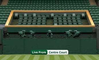 The Royal Box wrap — empty seats, Live From Centre Court