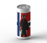 The Viking Flag Edition wrap on white ceramic tumbler