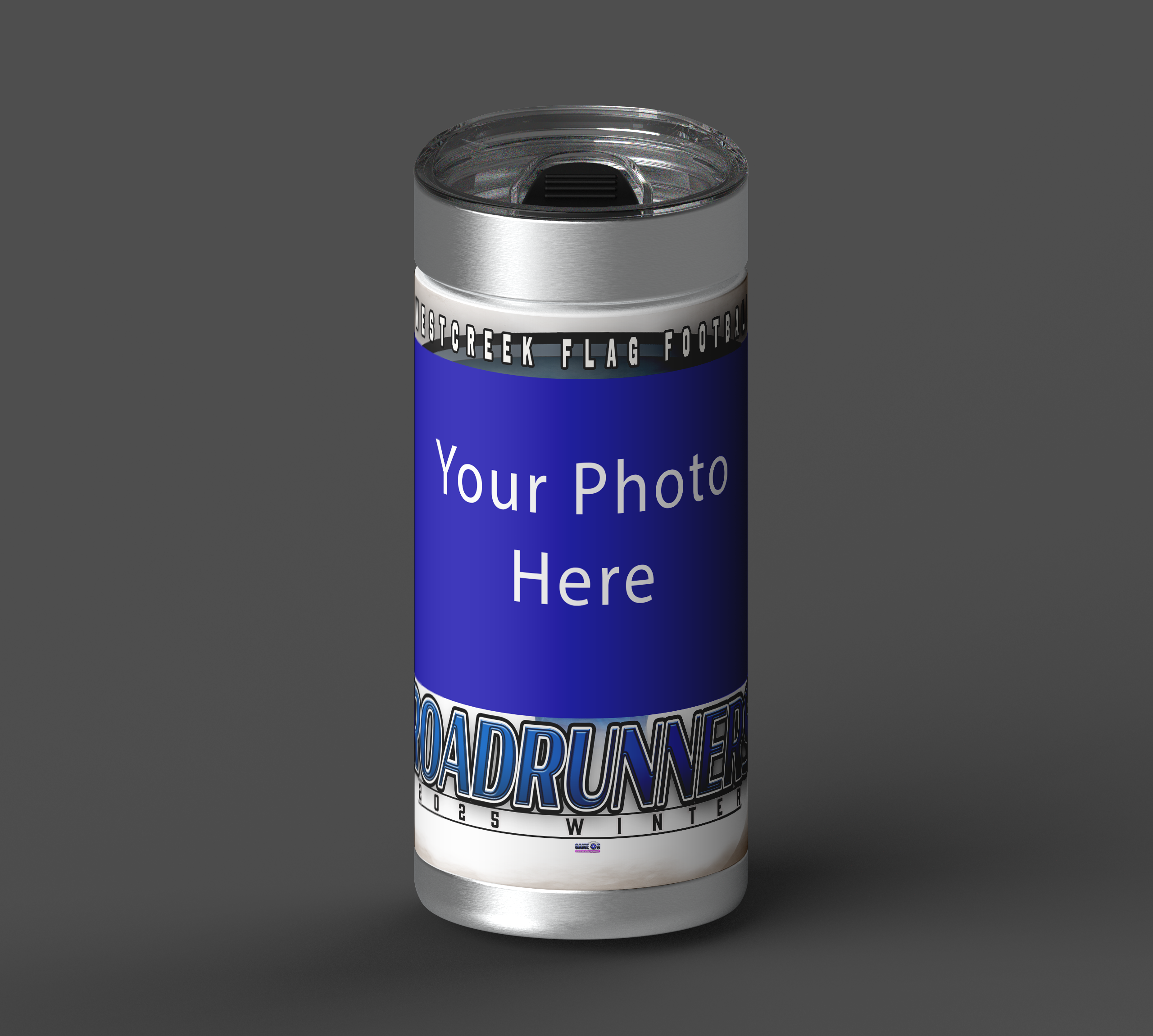 Westcreek Flag Football Custom Tumbler