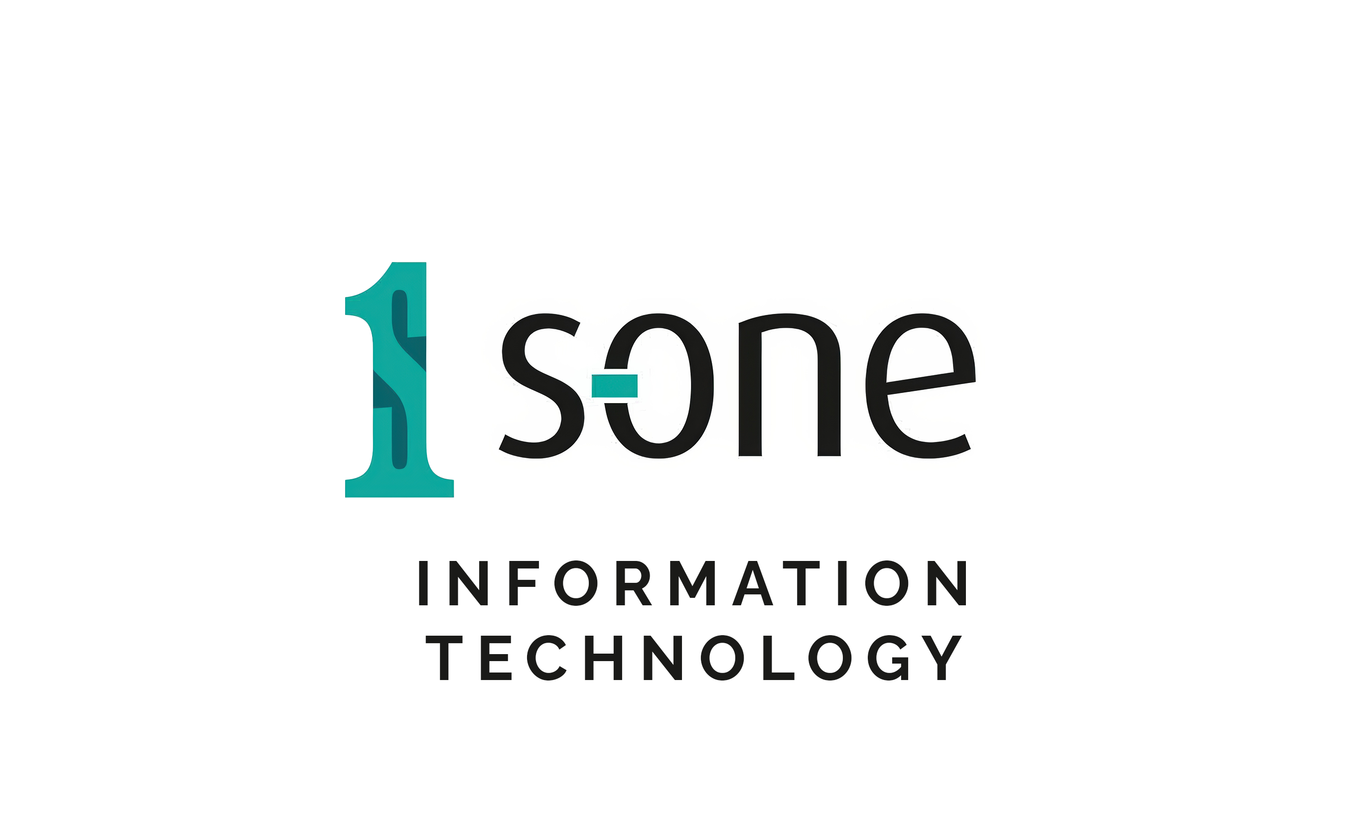 S One Logo White Information Technology