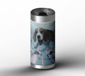 Snow Wars Battle Custom Tumbler