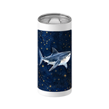 Starry Great White wrap on a white ceramic Wrapware tumbler
