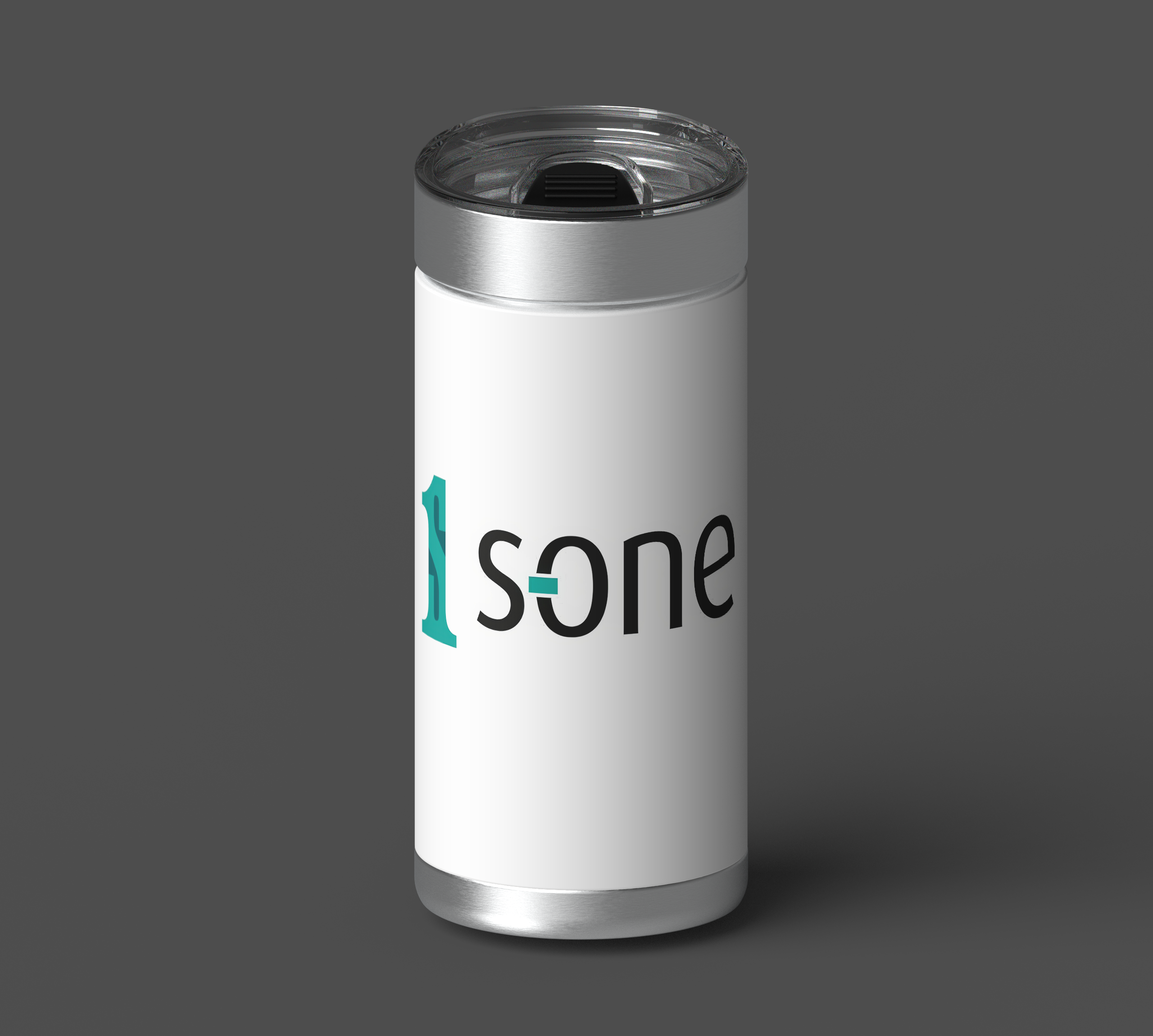 S One Logo White